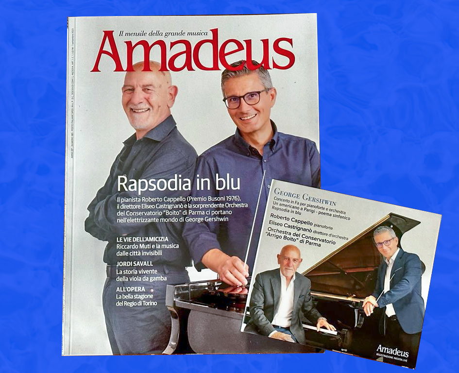 immagine di copertina della rivista di musica classica Amadeus