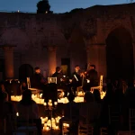 il chiostro dei domenicani, location per concerti a lume di candela