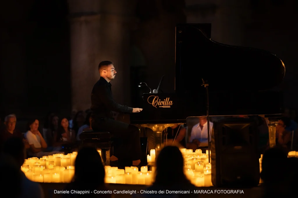 Daniele Chiappini debutta al candlelight summer